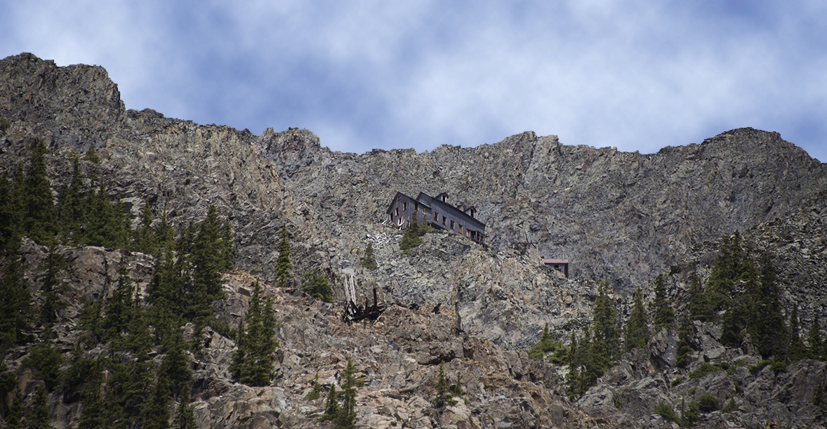 Today's Visitor Can Still See The Preserved Boarding House 2,000 Feet Above The Mine Tour Site.